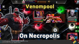 Rank 2 Venompool on Necropolis No boost  Marvel Contest of Champions [upl. by Mauro952]