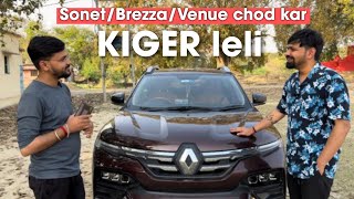 Renualt kiger customer review  Customer ki sun lo aap bhi yahi ख़रीदोगे 🔥।10 Lakh me TOP MODEL [upl. by Piero]