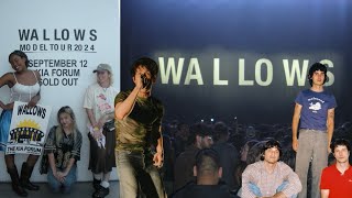 wallows MODEL TOUR at the forum concert vlog [upl. by Aziza]