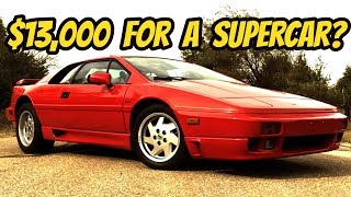 The Lotus Esprit is the Last Affordable Exotic Car [upl. by Hunfredo]