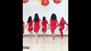 XIN NIAN DAO 2024  LINE DANCE Beginner youtubeshorts [upl. by Rozalin]