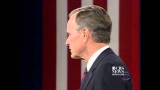 Famous debate moment Bush Sr checks his watch in 1992 [upl. by Mick864]