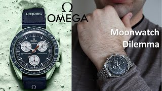 OMEGA Moonwatch Dilemma Hesalite vs Sapphire vs Swatch Collaboration The MoonSWATCH [upl. by Brenda]