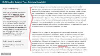 IELTS Academic Reading  Summary Completion [upl. by Lillith]