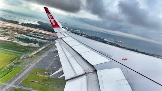 AirAsia A321NEO Takeoff from Singapore [upl. by Ardnuasal558]