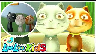 🐱 Three Little Kittens 🐱 THE BEST Songs for Children  LooLoo Kids  ACAPELLA [upl. by Hobbs]