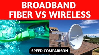 Broadband  Optic Fiber Vs Wireless Internet  Speed Comparison  Worlds Highest net speed 255 TBps [upl. by Dickerson]