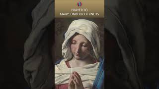 Prayer to Mary Undoer of Knots by Pope Francis shorts [upl. by Ylicic702]