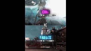 Ciri vs eredin edit thewitcher shorts 1v1 ciri cirillafionaelenriannon tw3 videogames game [upl. by Cato]