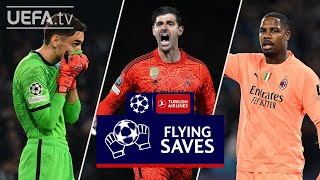 MERET COURTOIS MAIGNAN  UCL GREAT SAVES QuarterFinals 2nd leg [upl. by Haakon]