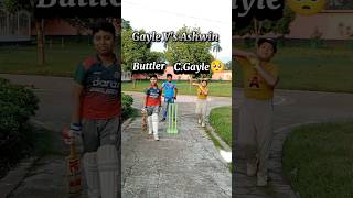 Chris Gayle 🥺 Vs spin King Ashwin 😈Who is honest ❤️shorts viral cricket trending comedy [upl. by Medora]