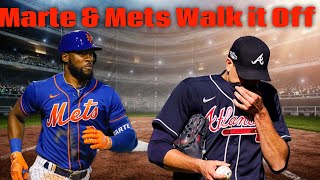 Mets Walkoff Braves get clocked [upl. by Nirrep]