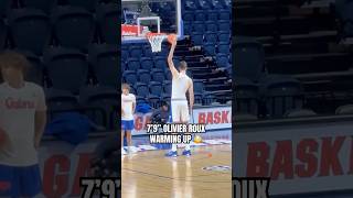 Florida freshman Olivier Rioux doesn’t even have to jump via osgatorsX [upl. by Ayerhs]