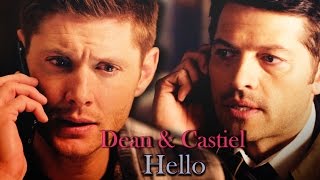 Dean and Castiel  Hello Cover Version SongVideo Request Angeldove [upl. by Eddra]