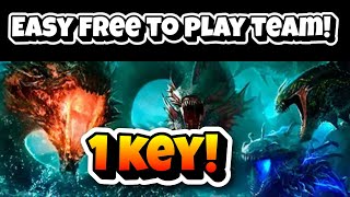 Easy Free to Play Hydra Team Raid Shadow Legends [upl. by Asennav141]