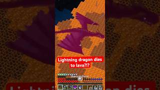 Lightning dragon vs lava minecraft gaming rlcraft rlcraftdregora rlcraftminecraft rlcraft2 [upl. by Atirys]