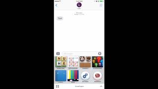 How to Play games in imessage [upl. by Dloreg333]