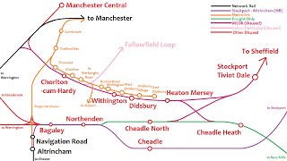 Lost Railways of South Manchester Fallowfield Loop Bonus [upl. by Francklyn]