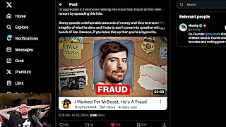 MrBeast Tried To Debunk Fraud Allegations [upl. by Hakkeber]