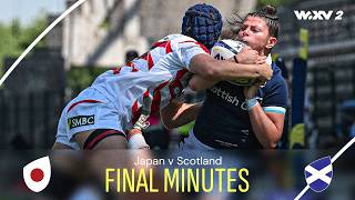 Scotland resilience denies Japan  Final Minutes  Japan v Scotland  WXV 2 2024 [upl. by Elram105]