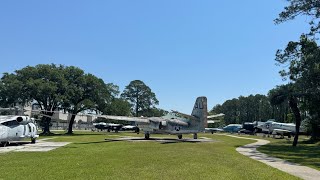 Vintage Navy planes at the Jacksonville Naval Air station in April of 2024 [upl. by Yelnahs]