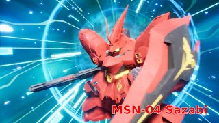 SD GUNDAM BATTLE ALLIANCE Sazabi  Ex mission Extreme 01 [upl. by Marih]