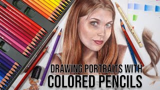 The Guide To Portraits With Colored Pencils [upl. by Aicener]