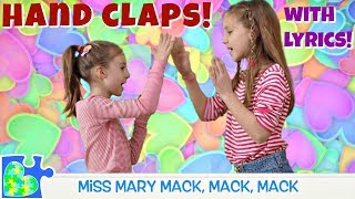 RHYMES AND HAND CLAPS Miss Mary Mack  Lemonade  Double Double This This HD with LYRICS [upl. by Ardnaek68]