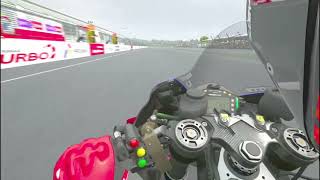 Francesco Bagnaia test ride POV sirkuit Mandalika MotoGP 2024 [upl. by Pansie136]