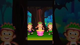 monkey dance kids🐒🐒🐒 cartoonshortsshortvideo spkingvlog [upl. by Asserak]