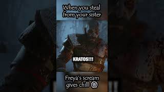 Freyas Best Screem REVEALED shorts subscribe godofwarragnarok [upl. by Eirellam381]