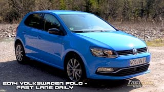 2014 Volkswagen Polo Review  Fast Lane Daily [upl. by Ocinemod]