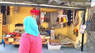 bagori village  mountain besttripofyourchoice  uttarakhand  mountain village life  gangotri [upl. by Notgnirra]