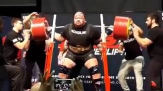 Blaine Sumner 505 kg Squat NEW WORLD RECORD Arnold Classic 2017 [upl. by Pappas]