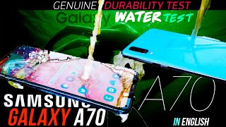 Samsung Galaxy A70 Waterproof Test 🌡️ TYPICAL 🧜🏾‍♀️  Vs Galaxy A50 [upl. by Hocker664]