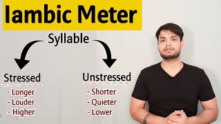 Iambic Pentameter  Stressed and unstressed syllables in hindi [upl. by Hillhouse35]