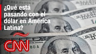 ¿Sube baja Así es el comportamiento del dólar en los principales países de América Latina [upl. by Froemming]