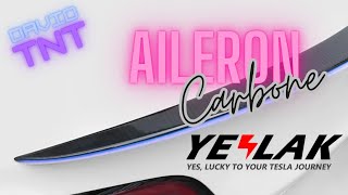 Le plus bel aileron pour Model 3 est en carbone [upl. by Arimay934]