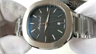 MatheyTissot Evasion H152AN Mens Watch  Стильные Мужские Швейцарские Часы МатейТиссо на Браслете [upl. by Aihsemat]