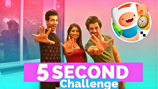 5 Second Challenge  Rimorav Vlogs [upl. by Aicissej950]