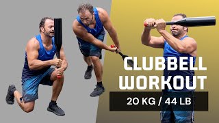 20 KG Clubbells Workout  Book [upl. by Terry539]