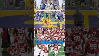 LSU Tigers vs Alabama Crimson Tide  Who Gets Eliminated From College Football Playoff shorts [upl. by Eemak206]