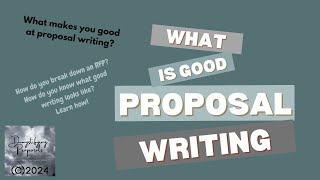 How To Write for Proposals [upl. by Ellekcir]