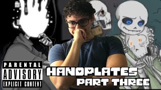 Gaster’s DETERMINATION  Handplates Part 3 Undertale Halloween Comic Dub REACTION [upl. by Murray]