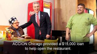 Citi supports the efforts of Mayor Rahm Emmanuel of Chicago in promoting small businesses [upl. by Sheff]