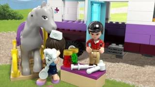 LEGO® Friends – 41125 Állatorvosi lószállító [upl. by Netnerb]