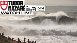 WATCH LIVE TUDOR Nazaré Tow Surfing Challenge presented by Jogos Santa Casa [upl. by Brody]