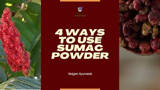 Top 4 Uses Of Sumac Powder  Unique Spice [upl. by Hbaruas]