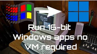 How to easily run 16bit apps on 64bit modern Windows [upl. by Teresina]