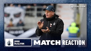 Match reaction  John McGlynn post Greenock Morton [upl. by Porche]